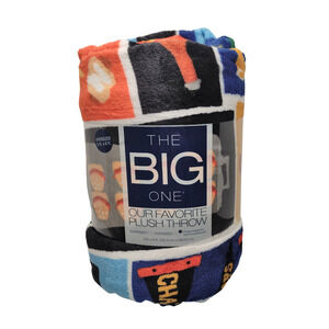 The Big One Tailgating Oversized Plush Throw